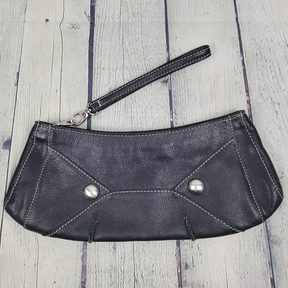 CHRISTOPHER KON | leather zip wristlet